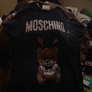 Moschino Black and Brown Knitwear